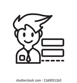 Skills icon vector isolated on white background, Skills transparent sign