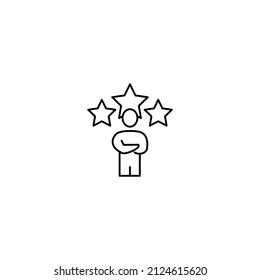 skills icons symbol vector elements for infographic web