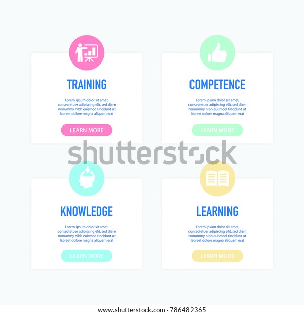 Skills Infographic Icons Stock Vector (Royalty Free) 786482365 ...