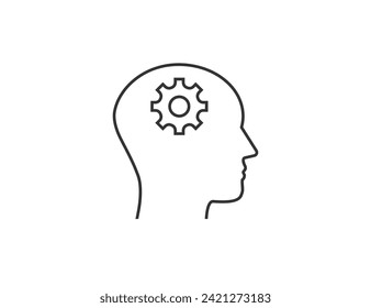 Skills, problem solving icon. Vector illustration.