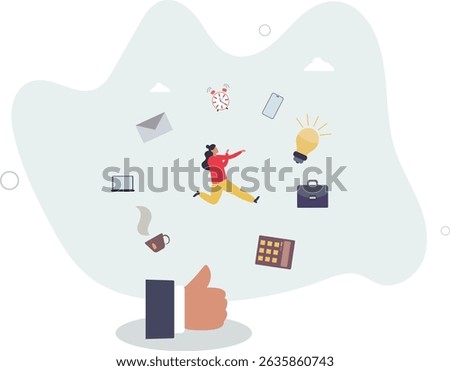 Skills set or competence and ability to success in work, career experience or knowledge for accountability, capability concept. character life .