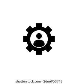 Skills set icon Isolated flat vector, simple flat black illustration for web and app..eps
