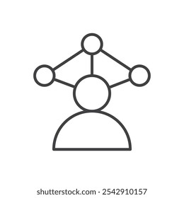 Skills set icon. isolated simple vector icon on white background. EPS10