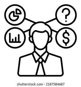 Skills vector icon. Can be used for printing, mobile and web applications.