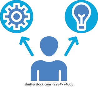 Skills vector icon. Can be used for printing, mobile and web applications.