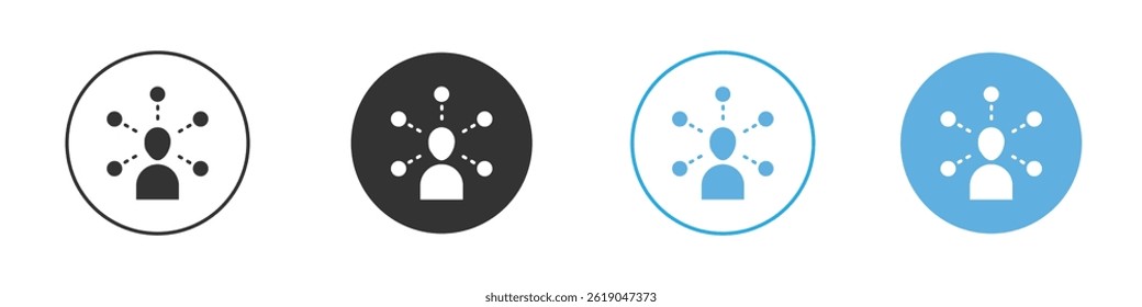 Habilidades para el diseño de Anuncio y embalaje. Icono de Ilustración vectorial simple paquete de iconos de Vector plano