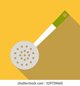 Skimmer icon. Flat illustration of skimmer vector icon for web