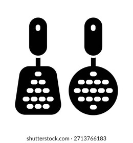 Skimmer-Symbol, Vektordesign-Vorlage