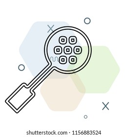 Skimmer icon vector can be used as png, Skimmer