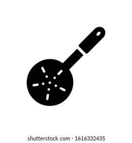 Skimmer kitchen tool icon vector design template