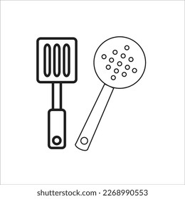 skimmer line new vector icon