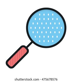 Skimmer Spoon Vector Icon