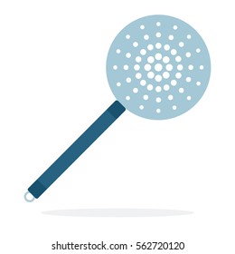 Skimmer vector flat material design object. Isolated illustration on white background.
