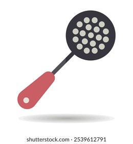 Icono de Vector Skimmer. Aparato de cocina. Símbolo del gráfico para cocinar el diseño del Sitio web, logotipo, App, UI