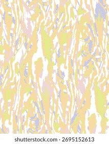 Haut Tiermuster Mix Leopard Zebra nahtlos trendy Design, Vektordruck.
