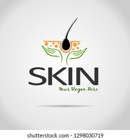skin beauty logo vector 1.
