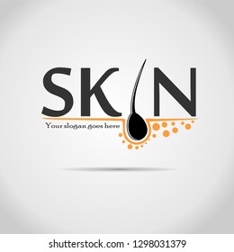skin beauty logo vector Design 2.