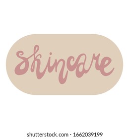 Skin care cosmetic hand drawn vector illustration. Cream, parfume, Serum drop and Face gel or lotion icons. 24 hour face care cream protection. Medical skin cosmetic.