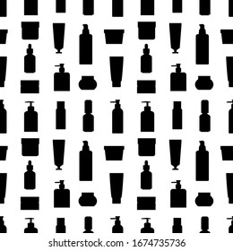 Skin care cosmetics set. Vector illustration