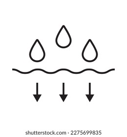 Icono plano de cuidado de la piel. Símbolo de esquema único de alta calidad para diseño web o aplicación móvil. Señales de línea delgada para el logotipo de diseño.