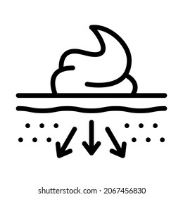 Hautpflegeflachsymbol. Feuchtigkeits-Creme, Spf-weißes Gel, pflegende trockene Hautcreme, Öl, Serum-Tropfen Elemente. Rahmenzeichen für mobiles Konzept und Web-Design, Shop.