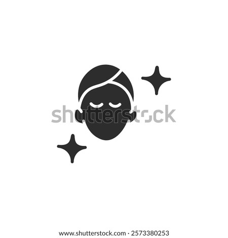 Skin care icon web design in vector