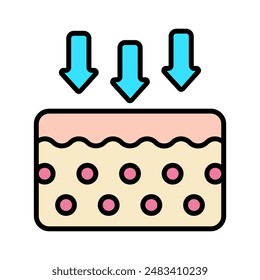 Skin care line icon. Cleansing, UVB, AHA, BHA, acid, exfoliating, moisturizing, rejuvenating, blackheads, pimples, sebum, pores, regimen, epilator, ultrasonic cleaning, cream, sun and cold protection