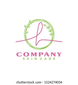 Skin Care Logo Unique Template