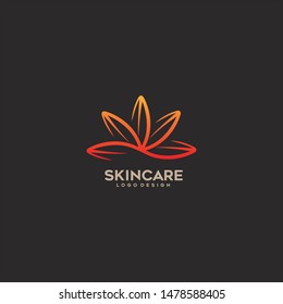 Skin Care Logo Vector Design