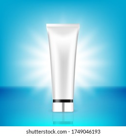 skin care mock up for packaging design vector illustration