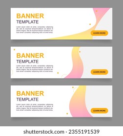 Skin care products for women web banner design template. Vector flyer with text space. Advertising placard with customized copyspace. Printable poster for advertising. Arial font used
