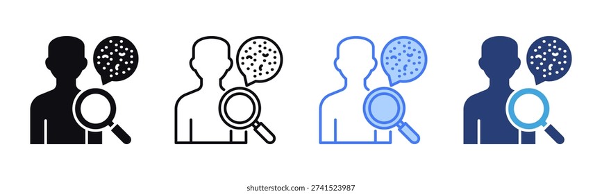 Skin Check icon sheet multiple style collection