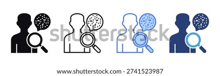 Skin Check icon sheet multiple style collection