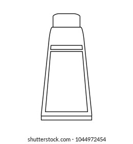 Skin cream bottle