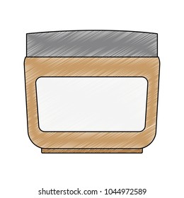 Skin cream bottle