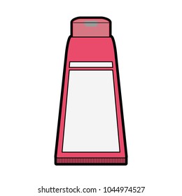 Skin cream bottle