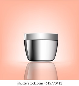 Skin cream bottle