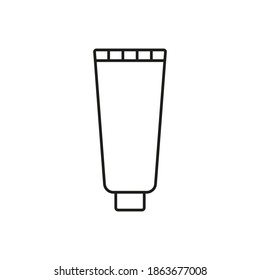 icono de la crema de piel del icono de maquillaje para concepto móvil y aplicaciones web. Icono de crema de piel fina se puede usar para web y móvil. Icono premium sobre fondo blanco