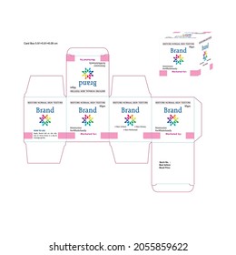 Skin Cream Packaging Design Template