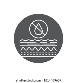 Skin Dehydration Glyph Black Icon. Dry, Itchy, Uneven Skin. Sign For Web Page, Mobile App, Button, Logo Vector Isolated Element.