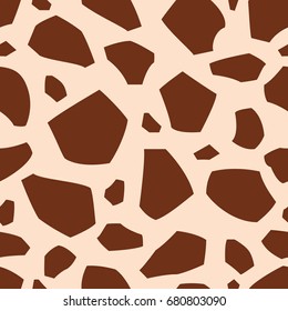 the skin of a giraffe