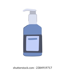 skin hand cream cartoon. care smooth, skin clean, lotion spa skin hand cream sign. isolated symbol vector illustration