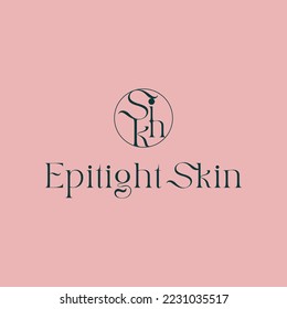 Skin Logo design. Especially made for luxury high end logo design for skin care anti aging for women..
I designed  primary logo and logo mark for sticker used.. 