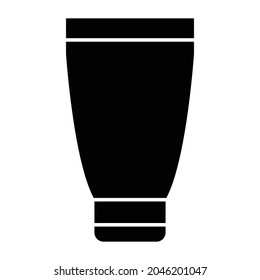Ubicación de la piel Icono vector de estilo de glifo que puede modificar o editar fácilmente 