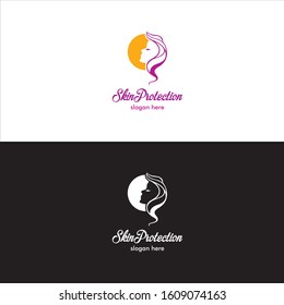 Skin Protection Logo in Vector