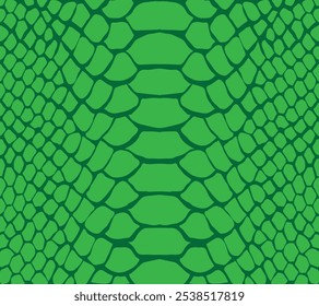 Pele réptil, textura de pele de crocodilo verde