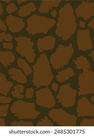  skin seamless work, animal leather pattern,Giraffe skin pattern
