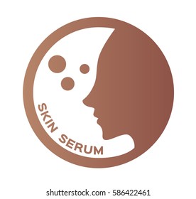Skin Serum Icon Vector