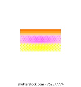 Skin structure deep to human skin cells.