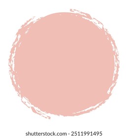 Skin Tone Round Paint Illustration